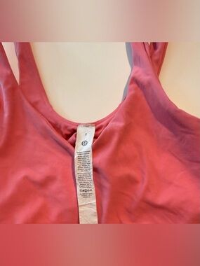 Lululemon Pink Athletic Tank - Size 2